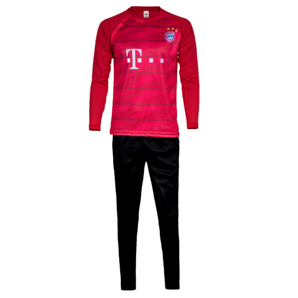ست تی شرت و شلوار ورزشی مردانه سارزی طرح باشگاه بایرن مونیخ رنگ قرمز | XL | گارانتی اصالت و سلامت فیزیکی کالا