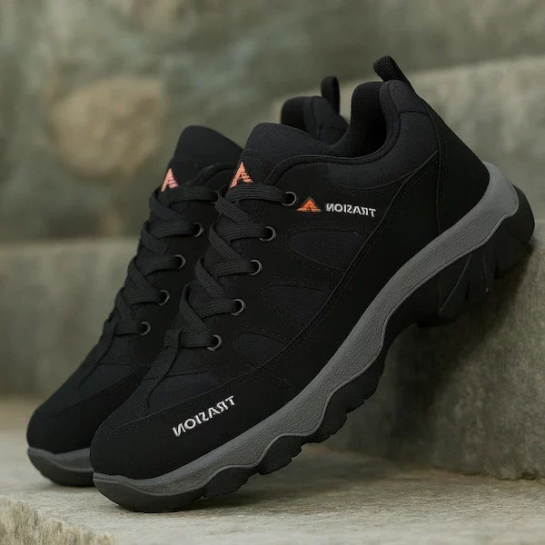 کفش طبیعت گردی ترکشن مشکی سارزی