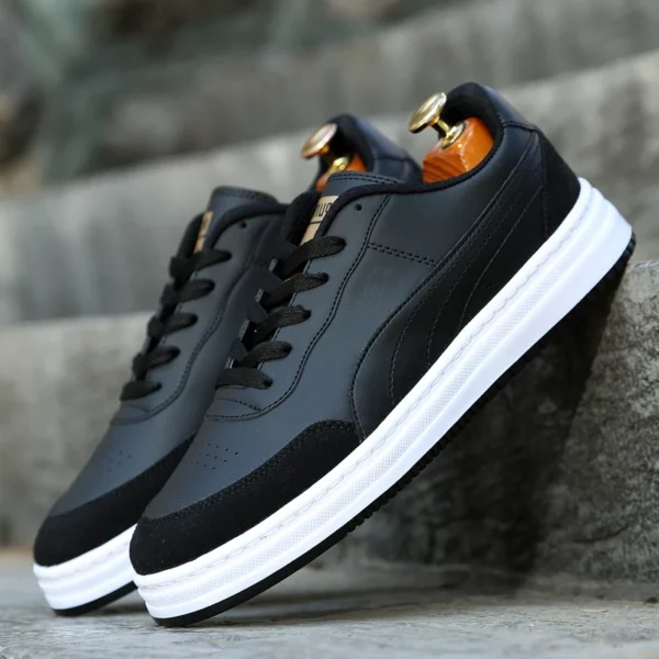 کفش روزمره پوما پلاس مشکی سفید