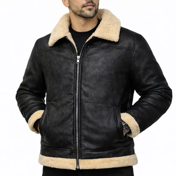 کاپشن مردانه بوفالو مشکی