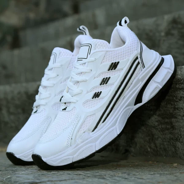 کفش ورزشی زنانه ادیداس سفید-مشکی پابپا