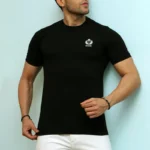 تی شرت ساده مشکی سارزی