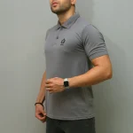 پولوشرت آستین کوتاه مردانه مدل 2tike_L.a.g.o.s_S.o.r.m سارزی - Image 2