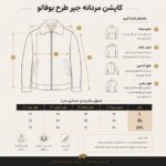 کاپشن مردانه بوفالو مشکی - تصویر 4