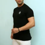 تی شرت ساده مشکی سارزی - Image 5