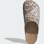 SARZI-ADIDAS-ADIMULE-TERLIK - سفید شکسته و قهوه‌ای و قهوه‌ای روشن KI0404 - KI0404 - 2