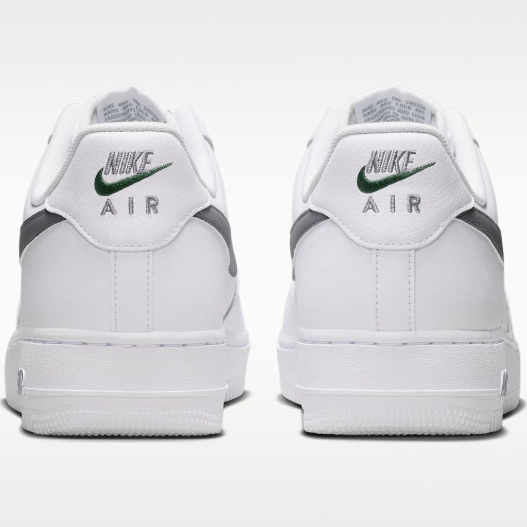 SARZI-NIKE-AIR-FORCE-1-07-IX0349 - سفید/سبز کاجی/خاکستری سرد - SARZI-NIKE-AIR-FORCE-1-07-IX0349-100 - 7