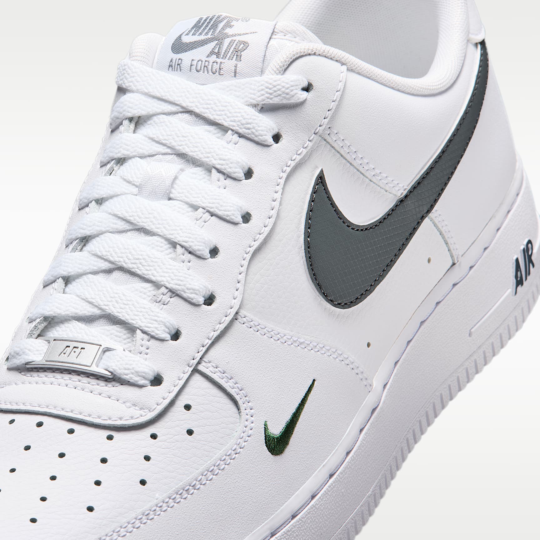 SARZI-NIKE-AIR-FORCE-1-07-IX0349 - سفید/سبز کاجی/خاکستری سرد - SARZI-NIKE-AIR-FORCE-1-07-IX0349-100 - 8