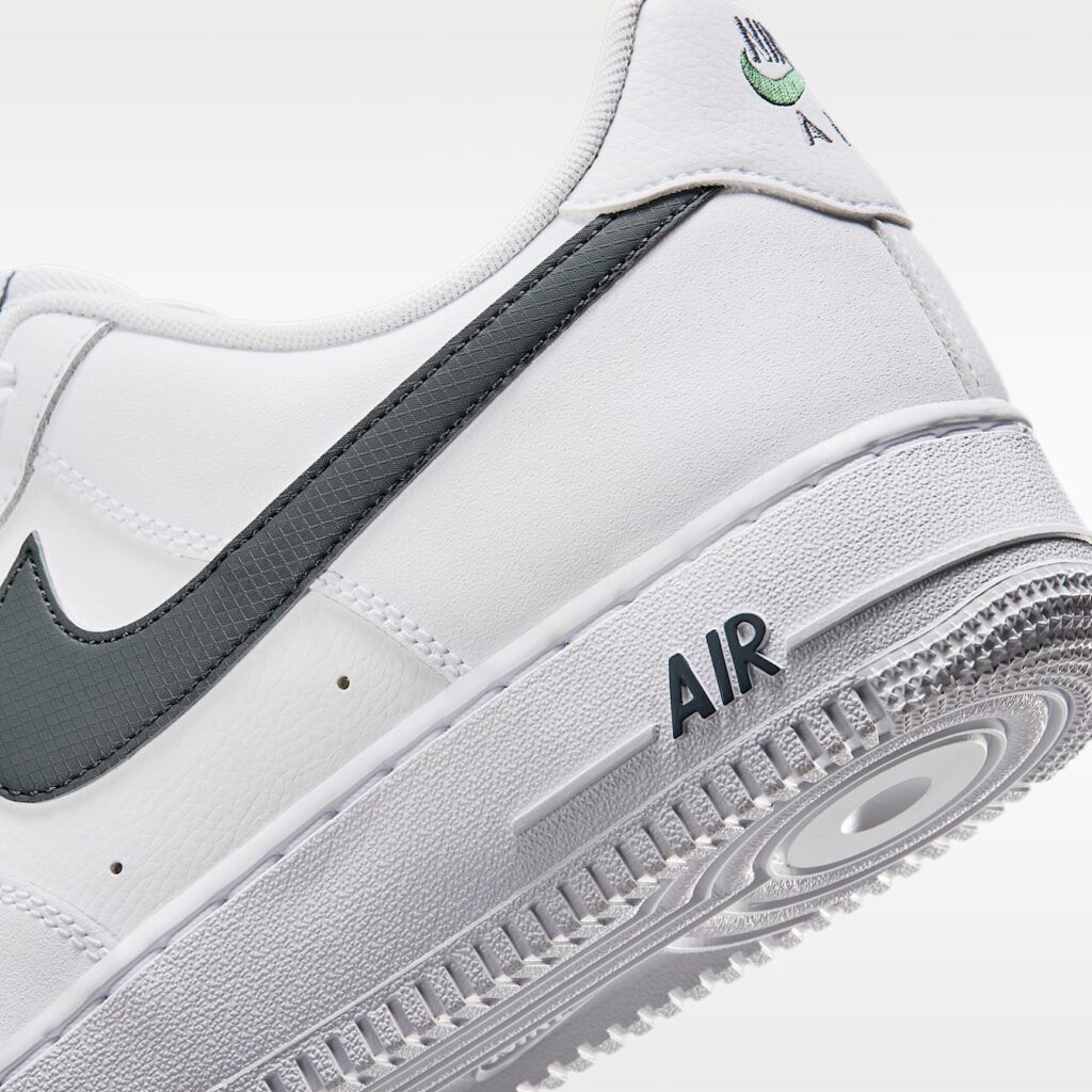 SARZI-NIKE-AIR-FORCE-1-07-IX0349 - سفید/سبز کاجی/خاکستری سرد - SARZI-NIKE-AIR-FORCE-1-07-IX0349-100 - 9