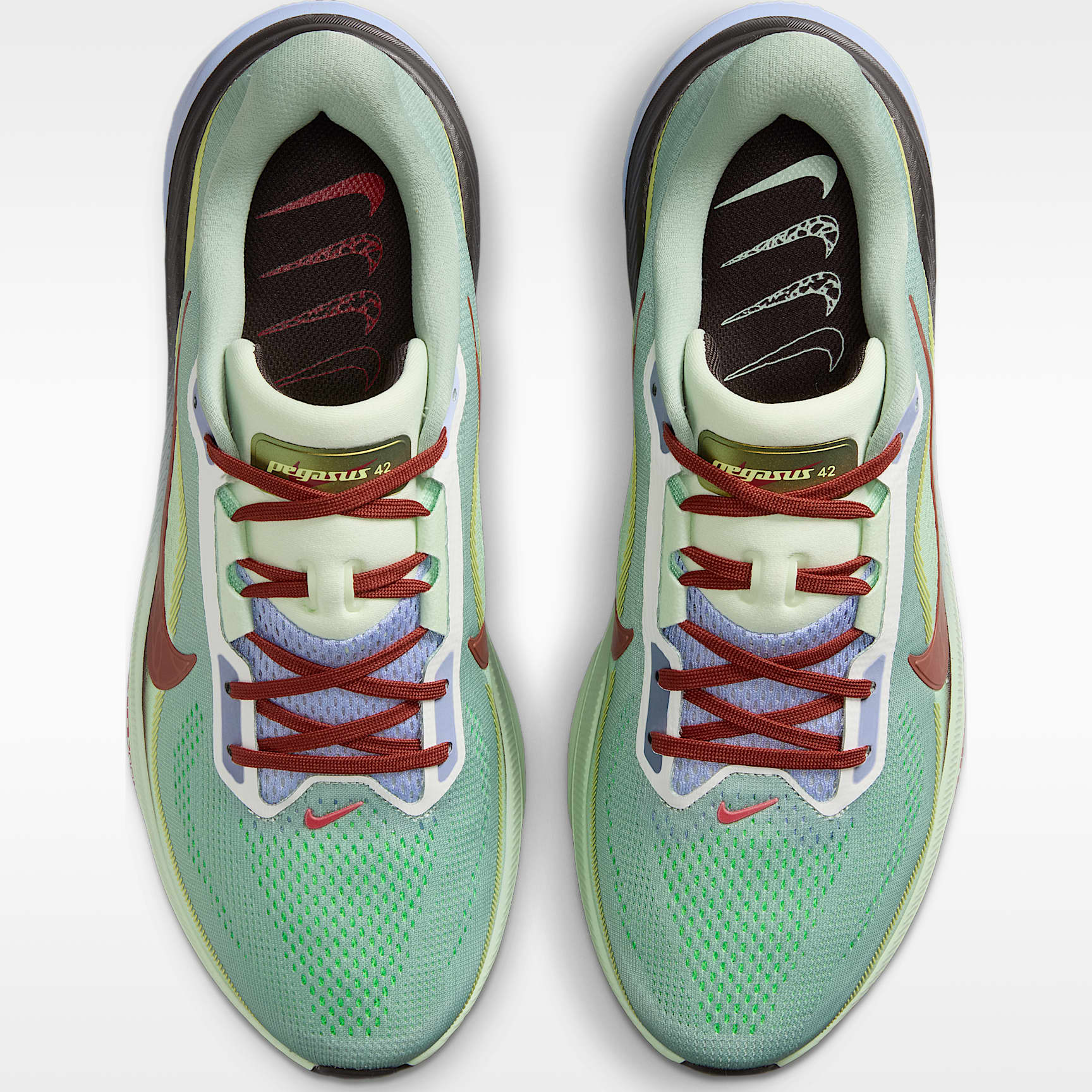 SARZI-NIKE-PEGASUS-42-SE-IW1247 - دودی/سبز کاجی یخ‌زده/بنفش محو/نارنجی خشن - SARZI-NIKE-PEGASUS-42-SE-IW1247-099 - 5