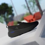 SARZI-ADIDAS-CLOUDFOAM-GO-LOUNGER - مشکی و آبی ID4019 - ID4019 - 2