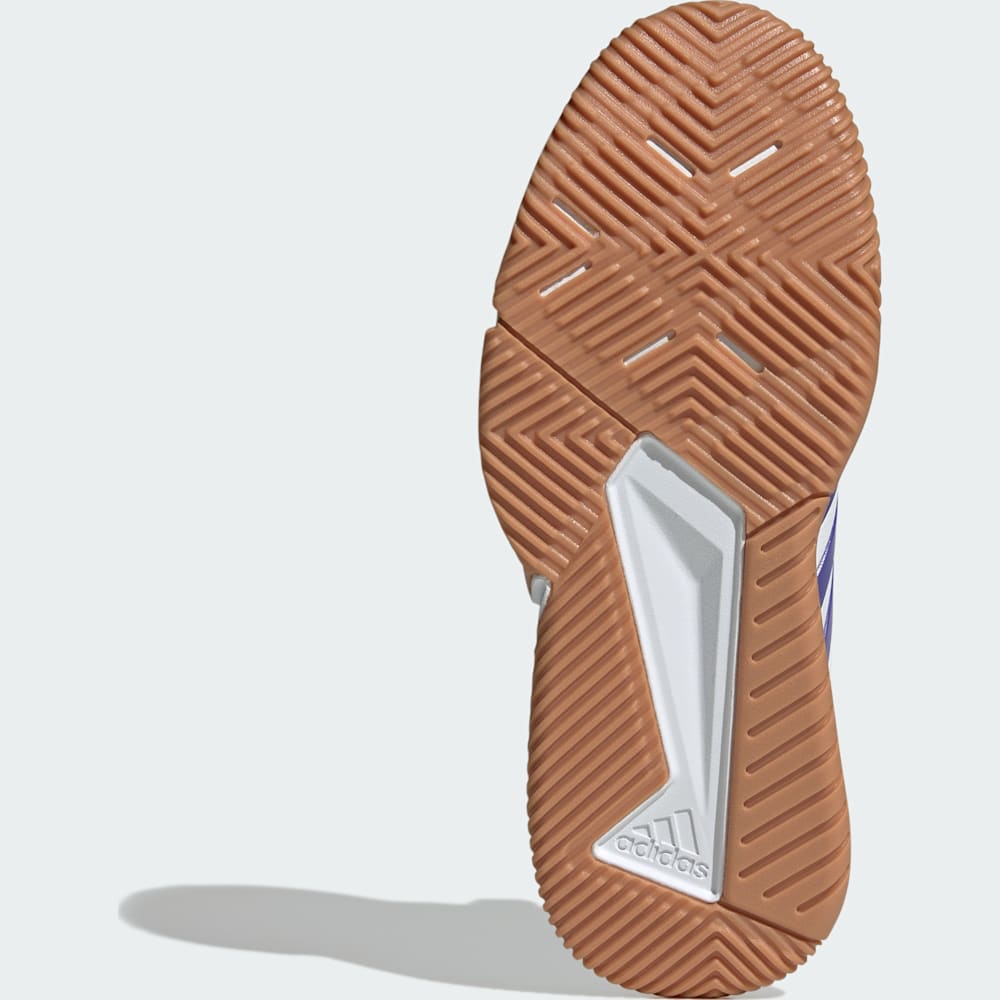 SARZI-ADIDAS-COURT-FLIGHT-INDOOR - سفید و بنفش شفاف و کرم KJ9647 - KJ9647 - 3