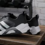 SARZI-ADIDAS-DROPSET-CONTROL-TRAINING - مشکی و سفید و قرمز JS3036 - JS3036 - 9