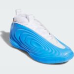 SARZI-ADIDAS-HARDEN-VOLUME-10 - فیروزه‌ای روشن و سفید و نقره‌ای متالیک JQ9422 - JQ9422 - 4