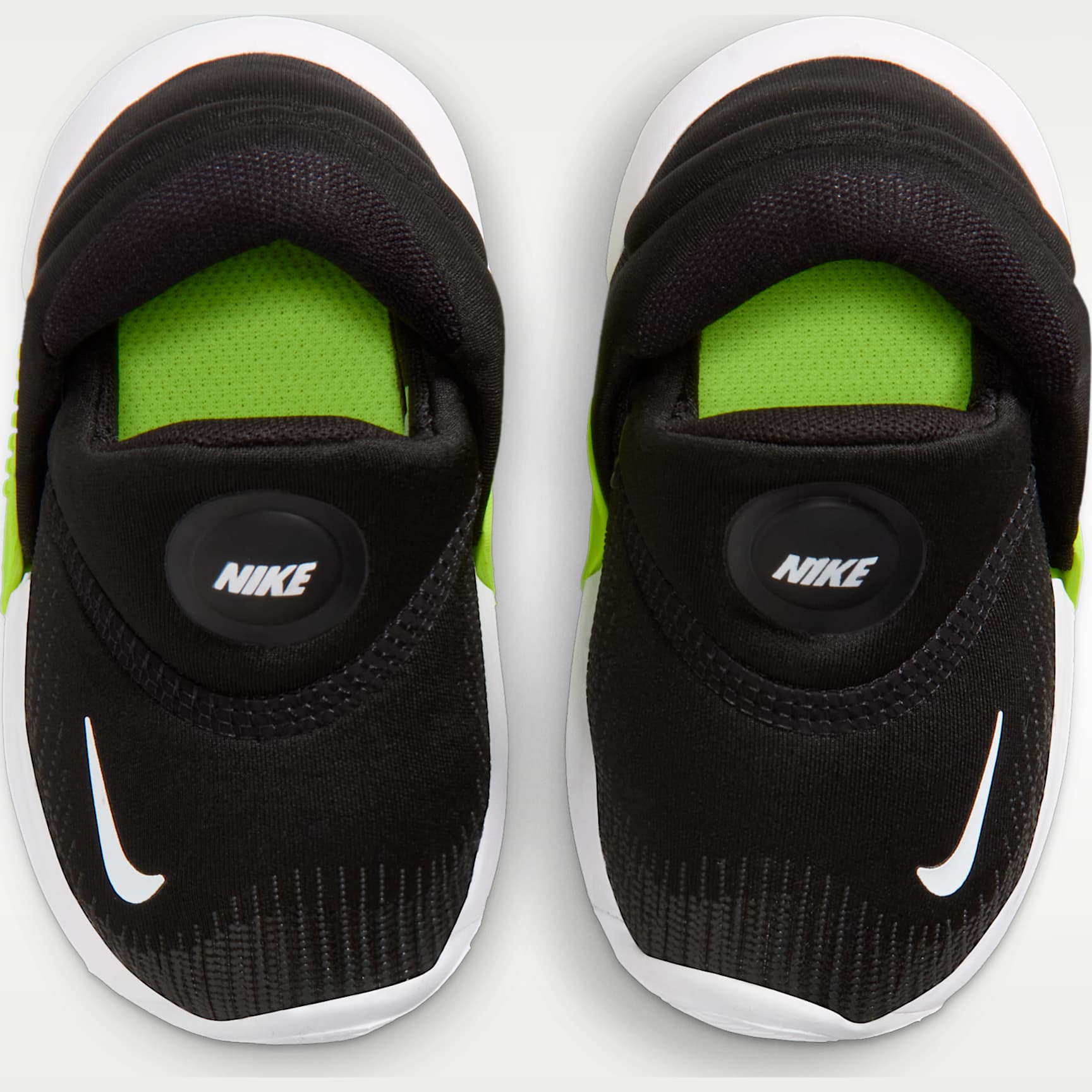 SARZI-NIKE-SWOOSHGO-INFANT1-IB3362 - مشکی/سبز لیمویی (بر اساس مشاهده تصویر) - SARZI-NIKE-SWOOSHGO-INFANT1-IB3362-001 - 5