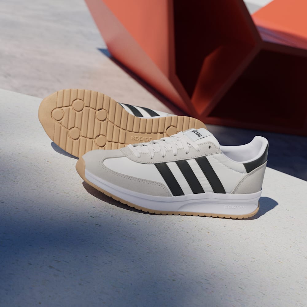 SARZI-ADIDAS-RUN-70S-2 - سفید و مشکی و طوسی روشن IH8584 - IH8584 - 3