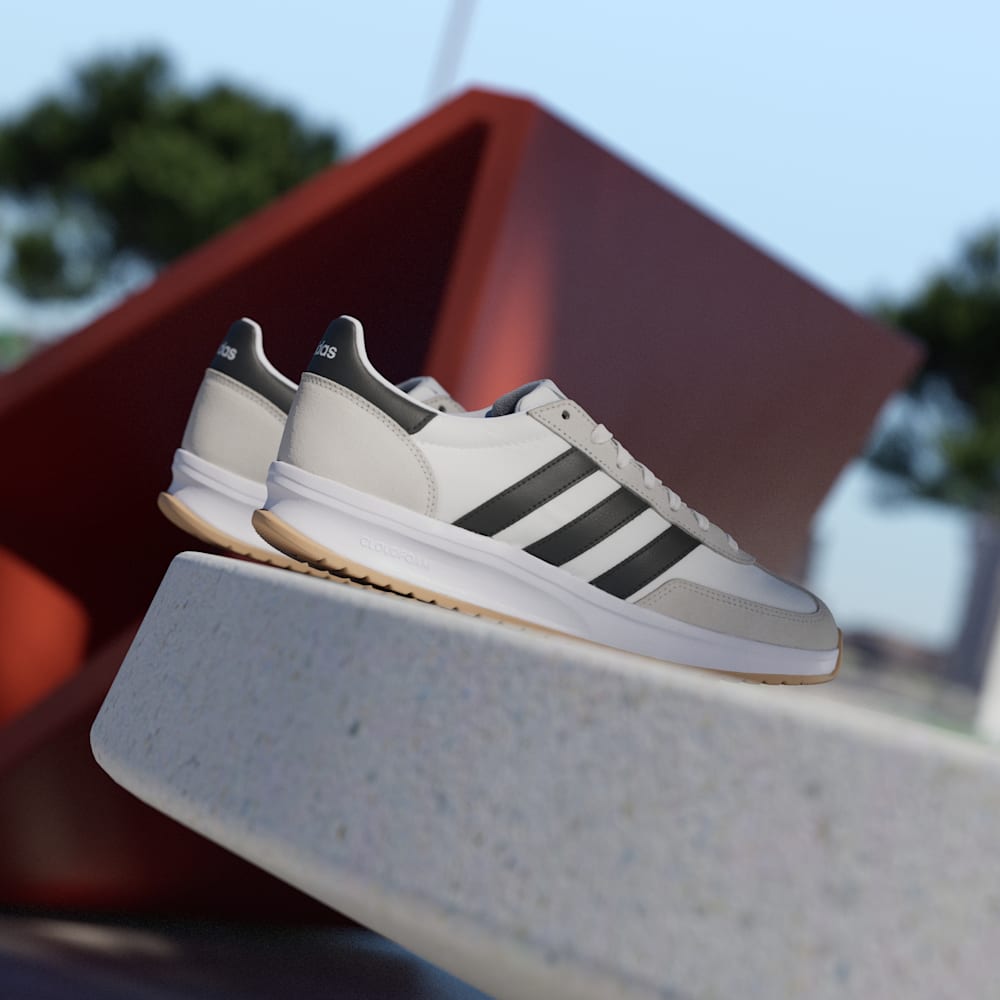 SARZI-ADIDAS-RUN-70S-2 - سفید و مشکی و طوسی روشن IH8584 - IH8584 - 5