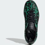 SARZI-ADIDAS-SAMBA-LEOPAR-DESENLI - کرم و مشکی و طلایی متالیک HQ9374 - HQ9374 - 2
