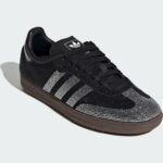 SARZI-ADIDAS-SAMBA-OG-PARLAK-TASLI - مشکی و سفید IH9052 - IH9052 - 4
