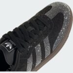 SARZI-ADIDAS-SAMBA-OG-PARLAK-TASLI - مشکی و سفید IH9052 - IH9052 - 8