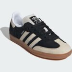 SARZI-ADIDAS-SAMBA-OG-W - مشکی و سفید مرواریدی و نقره‌ای متالیک IE5836 - IE5836 - 4