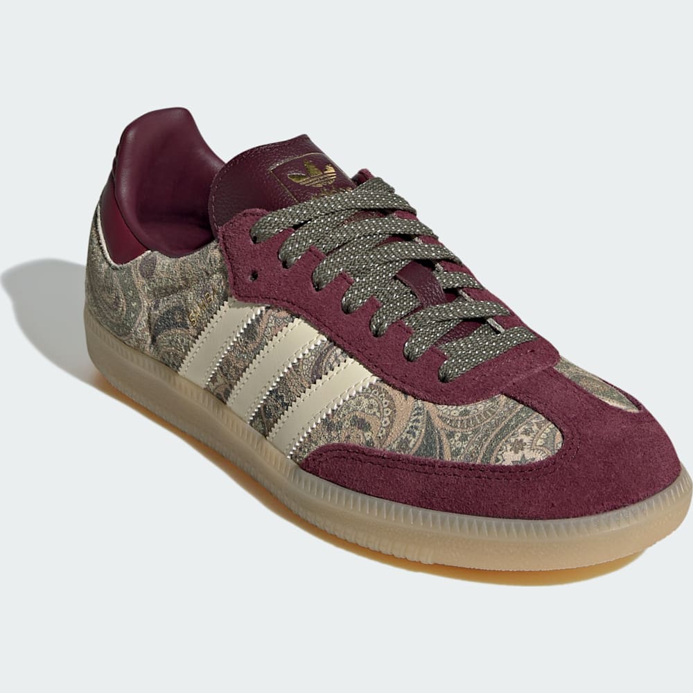 SARZI-ADIDAS-SAMBA-OG-X-LIBERTY-LONDON - زرشکی و کرم وانیلی و زیتونی KH9802 - KH9802 - 4