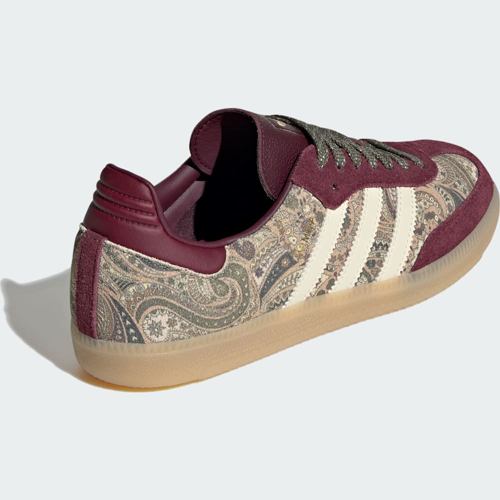 SARZI-ADIDAS-SAMBA-OG-X-LIBERTY-LONDON - زرشکی و کرم وانیلی و زیتونی KH9802 - KH9802 - 5
