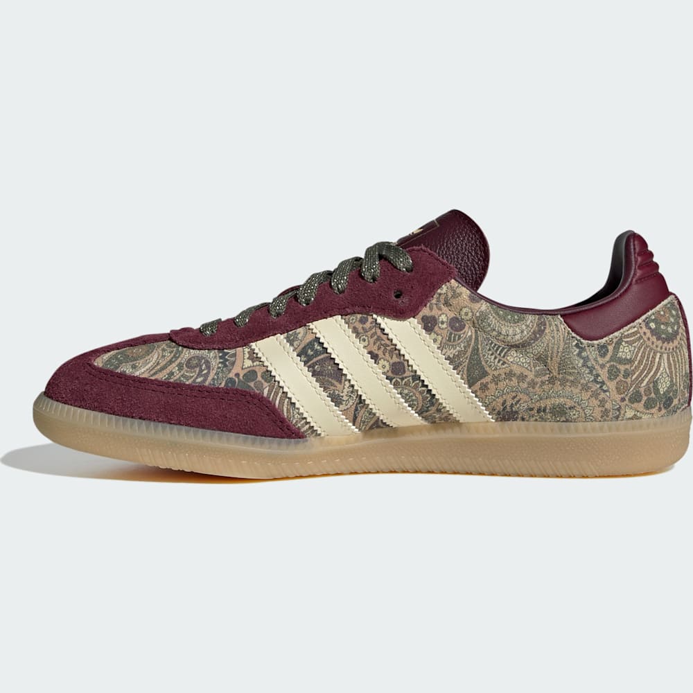 SARZI-ADIDAS-SAMBA-OG-X-LIBERTY-LONDON - زرشکی و کرم وانیلی و زیتونی KH9802 - KH9802 - 6