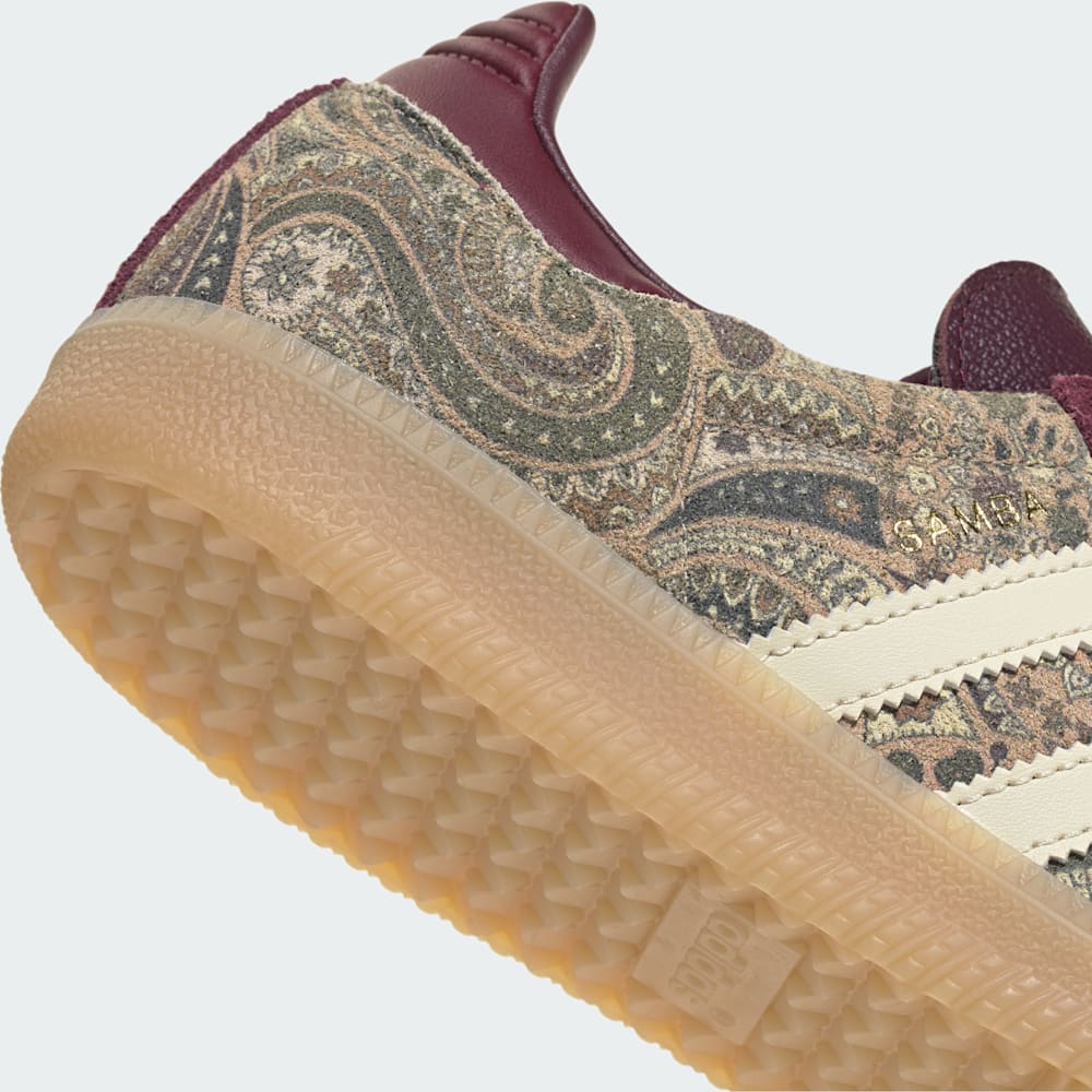 SARZI-ADIDAS-SAMBA-OG-X-LIBERTY-LONDON - زرشکی و کرم وانیلی و زیتونی KH9802 - KH9802 - 8