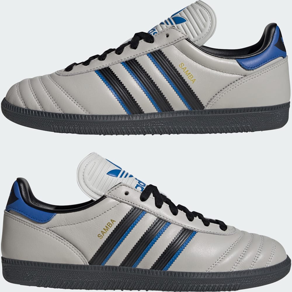 SARZI-ADIDAS-SAMBA-JP - طوسی روشن و مشکی و زغالی JR0965 - JR0965 - 7
