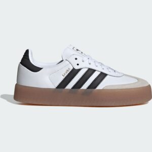 SARZI-ADIDAS-SAMBAE - سفید و مشکی و طلایی متالیک JI1349 - JI1349 - 1
