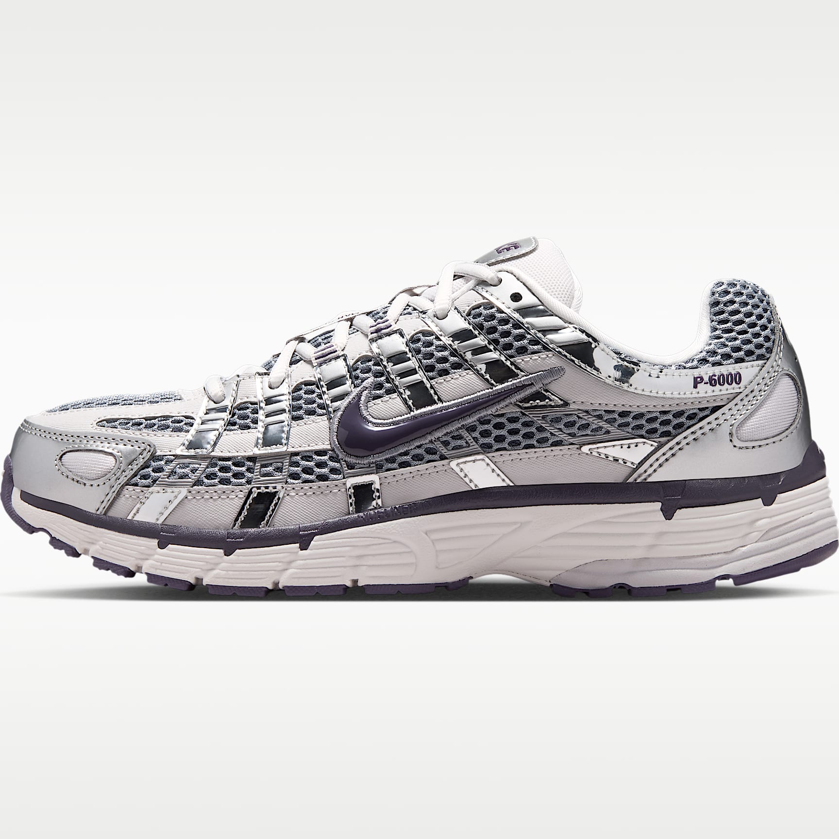 SARZI-NIKE-P6000-WOMENS-IX0364 - خاکستری روشن/نقره‌ای متالیک/خاکستری استیلث/بنفش کشمشی تیره - SARZI-NIKE-P6000-WOMENS-IX0364-078 - 1