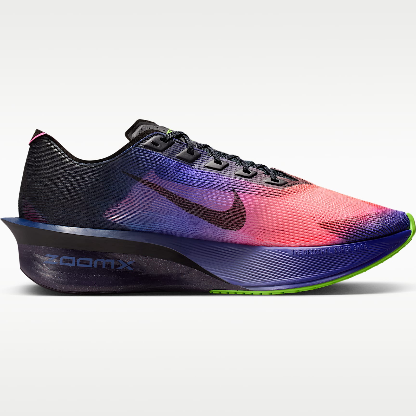 SARZI-NIKE-VAPORFLY-4-GLAM-IO9571 - مشکی مایل به آبی تیره/بنفش/قرمز آتشین/مشکی - SARZI-NIKE-VAPORFLY-4-GLAM-IO9571-400 - 3
