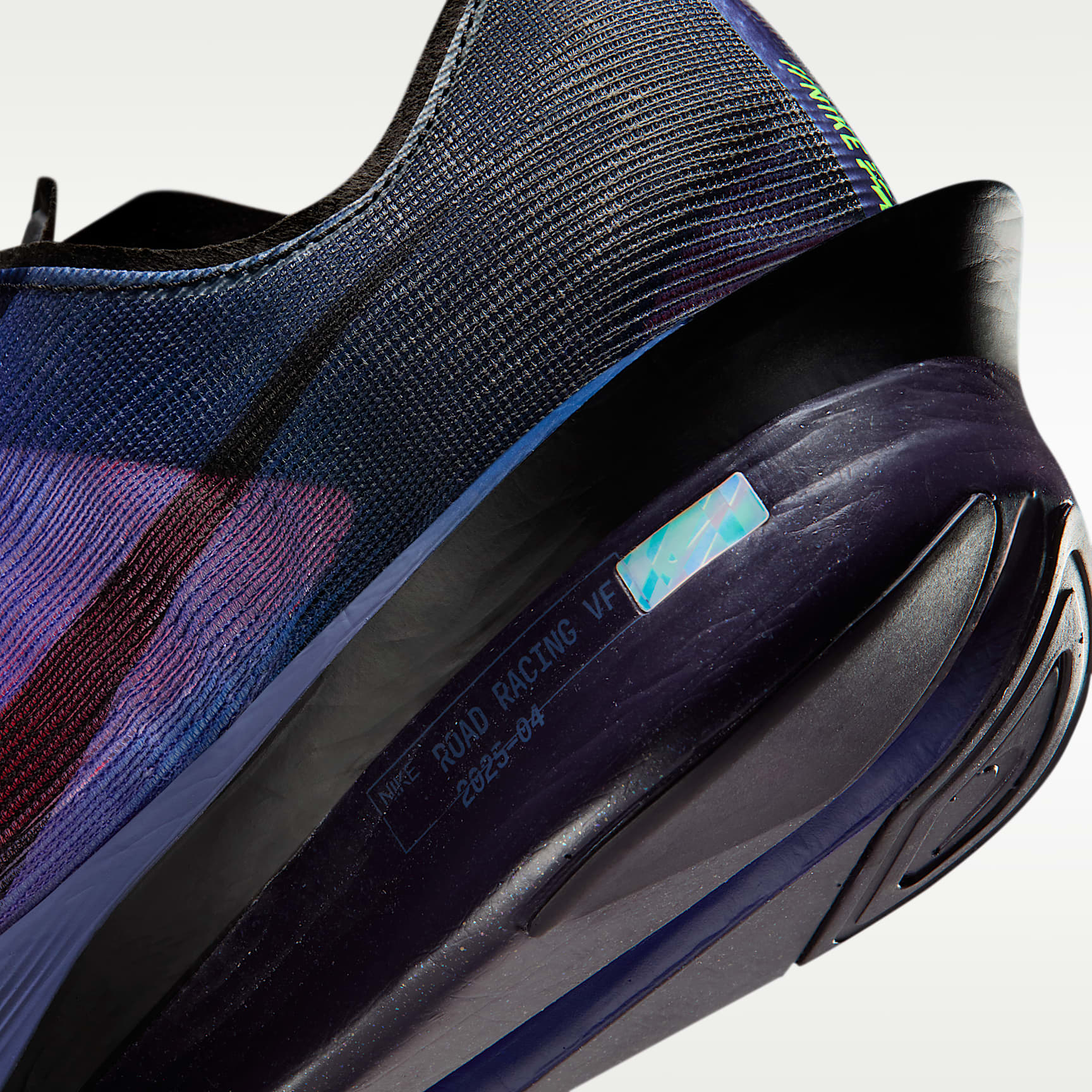 SARZI-NIKE-VAPORFLY-4-GLAM-IO9571 - مشکی مایل به آبی تیره/بنفش/قرمز آتشین/مشکی - SARZI-NIKE-VAPORFLY-4-GLAM-IO9571-400 - 8