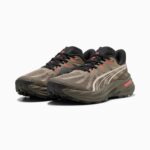 SARZI-PUMA-312134-M - برنزی مات-طوسی موشی-قرمز اولترا - PM312134-13 - 1