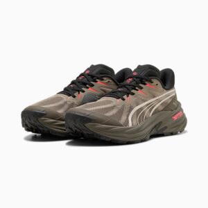 SARZI-PUMA-312134-M - برنزی مات-طوسی موشی-قرمز اولترا - PM312134-13 - 1