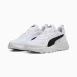 SARZI-PUMA-400231-W - سفید-مشکی-طوسی پر - PM400231-01 - 1