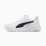 SARZI-PUMA-400231-W - سفید-مشکی-طوسی پر - PM400231-01 - 2