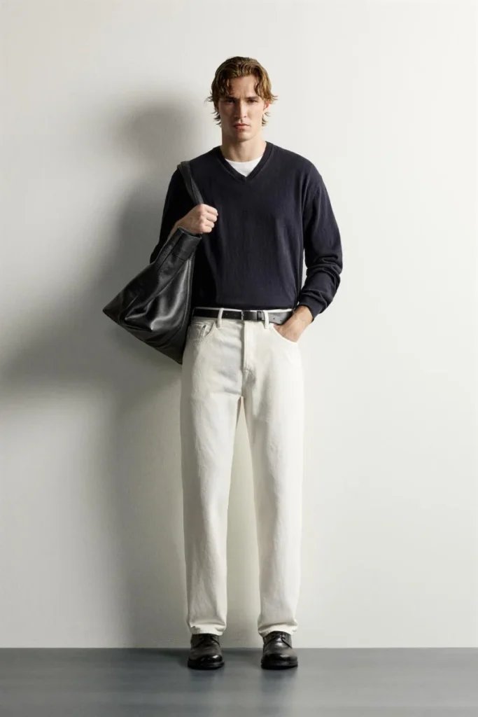 ZARA-00774360 - سفید چرک - ZARA-00774360-251 - 1