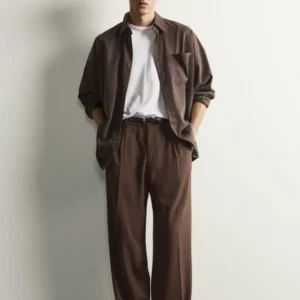 ZARA-01195327 - قهوه‌ای - ZARA-01195327-700 - 1