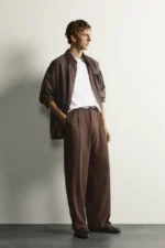 ZARA-01195327 - قهوه‌ای - ZARA-01195327-700 - 4