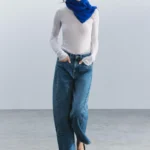 ZARA-01934240 - آبی مات - ZARA-01934240-427 - 1