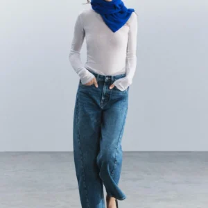 ZARA-01934240 - آبی مات - ZARA-01934240-427 - 1
