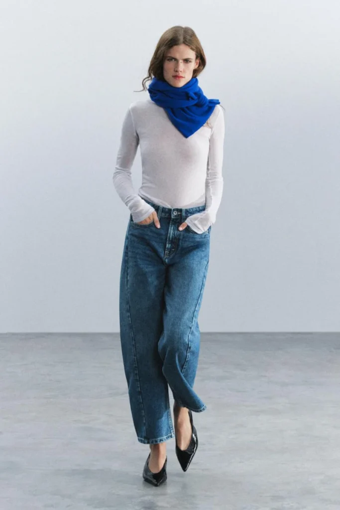 ZARA-01934240 - آبی مات - ZARA-01934240-427 - 1