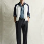 ZARA-02142309 - Ekru / Lacivert - ZARA-02142309-066 - 1
