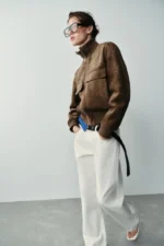 ZARA-03046256 - بژ روشن - ZARA-03046256-092 - 6