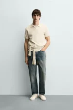 ZARA-03332410 - سفید چرک - ZARA-03332410-251 - 1