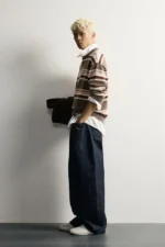 ZARA-03920130 - قهوه‌ای - ZARA-03920130-700 - 4