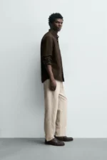 ZARA-04470460 - بژ روشن - ZARA-04470460-052 - 4