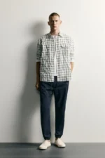 ZARA-06786325 - سرمه‌ای - ZARA-06786325-401 - 1